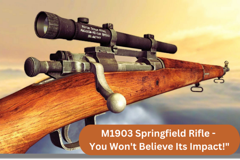 The Legacy and Impact of the M1903 Springfield Rifle in American Military History